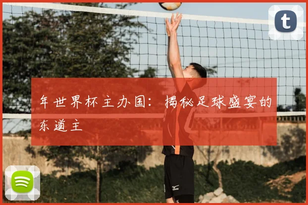 年世界杯主办国:揭秘足球盛宴的东道主